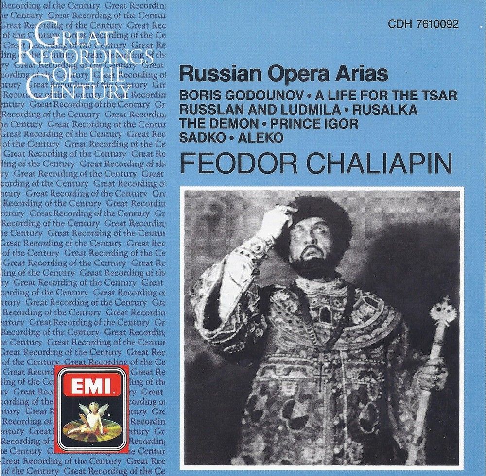 Fedor Chaliapine; Modest Mussorgsk, Fedor Chaliapine: Russian Opera Ar, audioCD