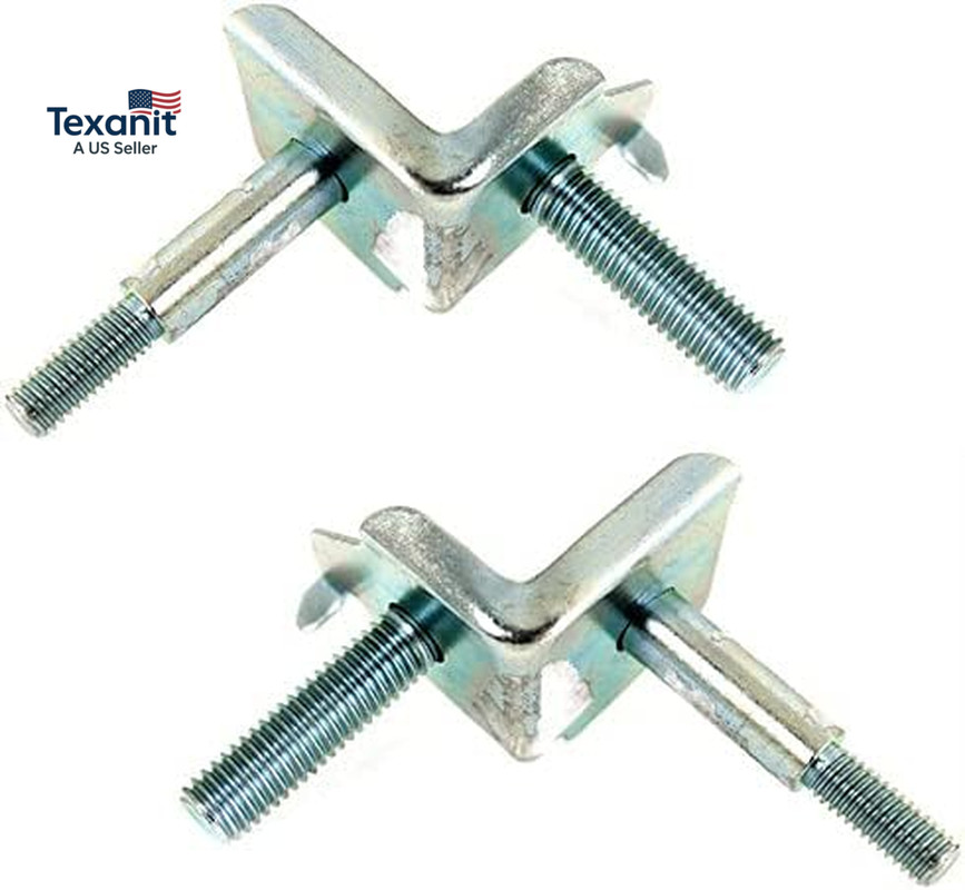 Front Bumper Bracket Set for Toyota Tacoma 2001-2004, Driver and Passenger Side