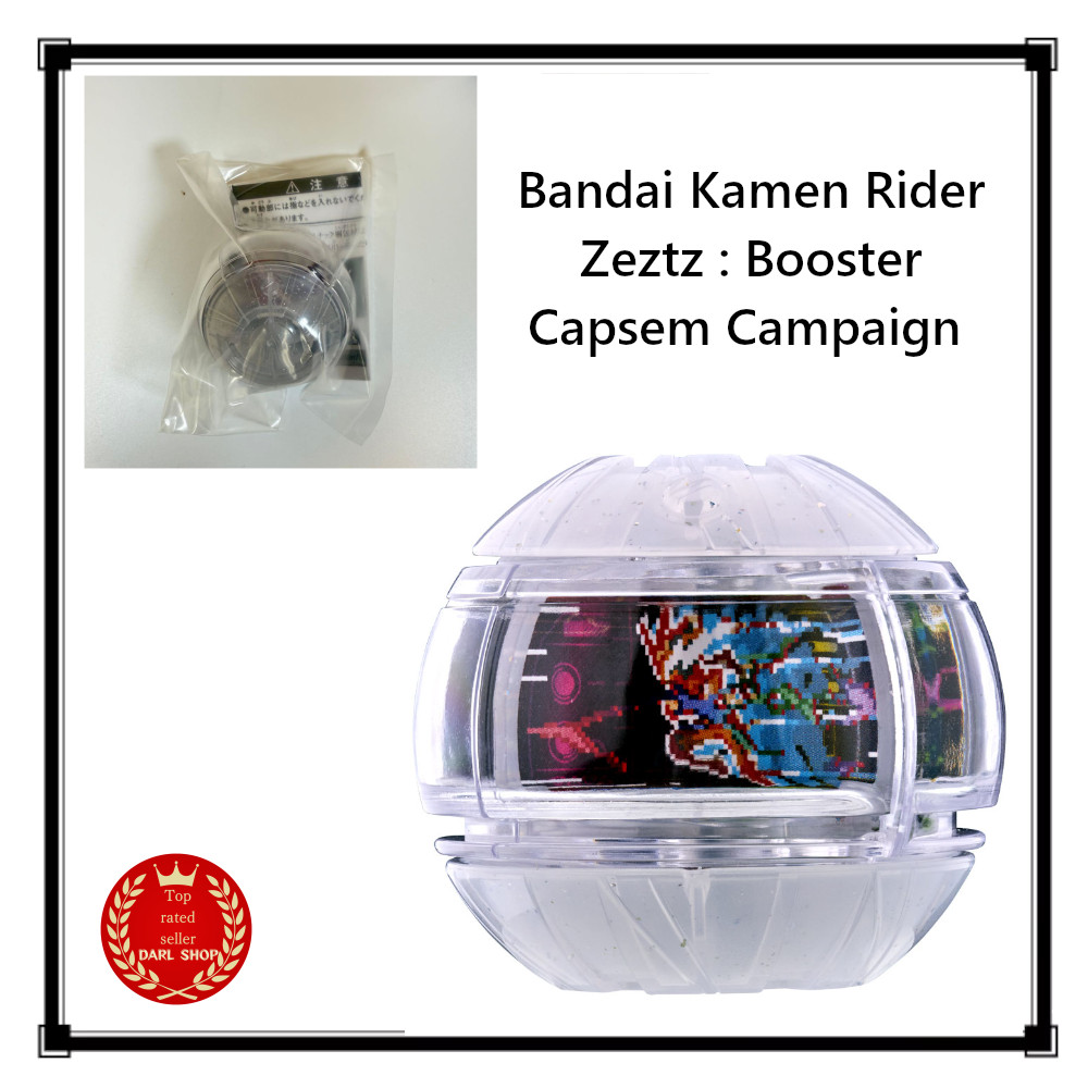 Bandai Kamen Rider Zeztz : Booster Capsem Campaign NEW Japan