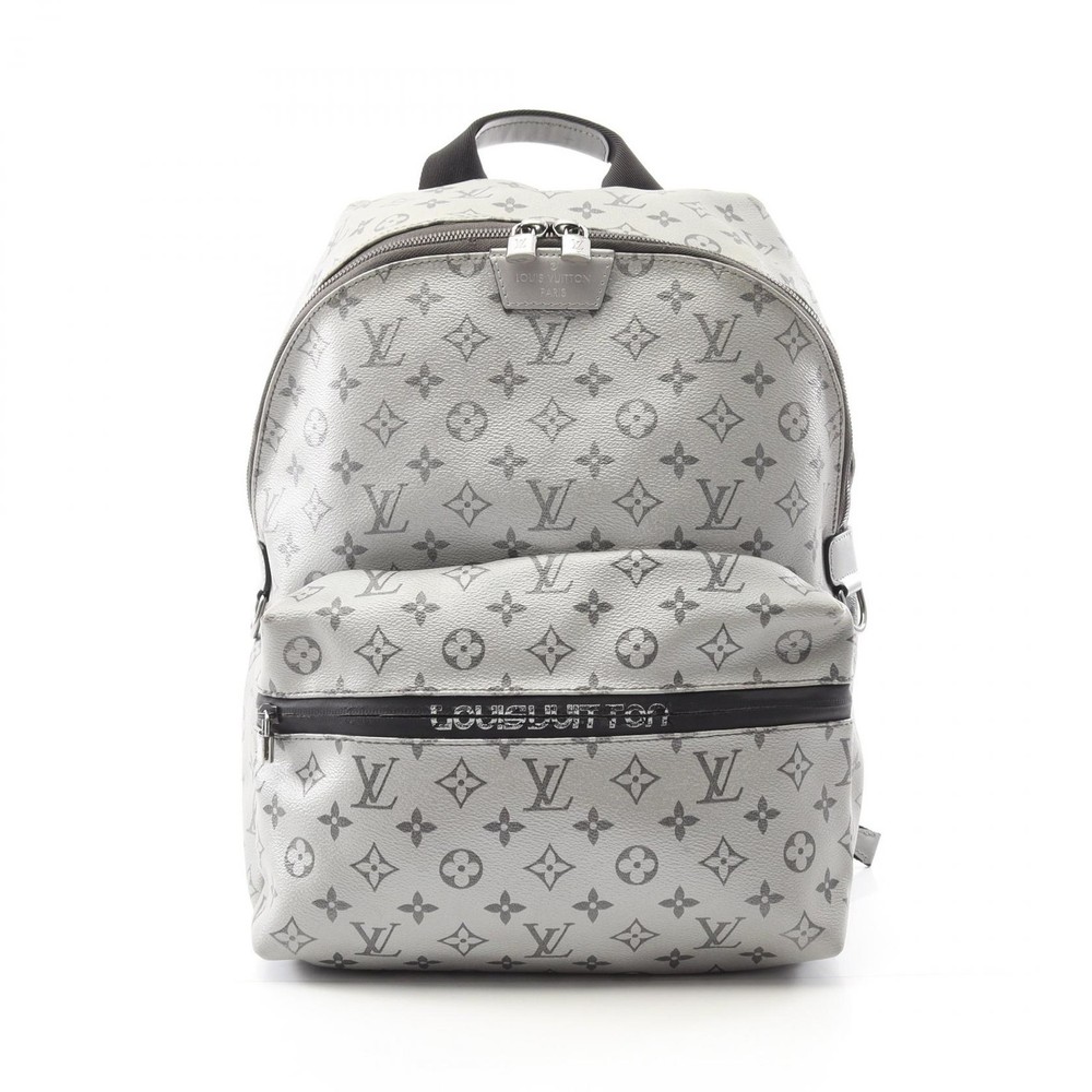 LOUIS VUITTON Apollo Rucksack Backpack M43845 Monogram Reflect Silver Pre-Owned Men's Luxury