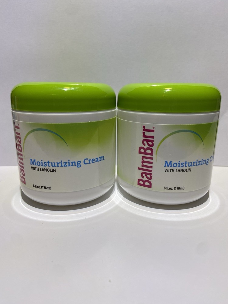 Balm Barr Whipped Moisturizing Cream 6 oz Dry Chapped Sunburn Skin Relief 2 Pack