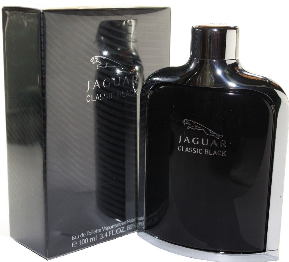 Jaguar Classic Black By Jaguar 3.4/3.3 Oz Edt Spray For Men New In Box