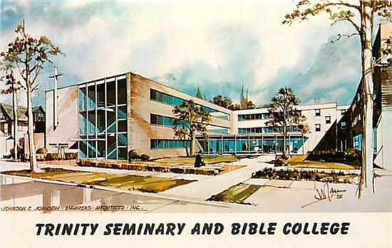 IL, Chicago, Illinois, Trinity Seminary and Bible College, Dexter Color 10673-B
