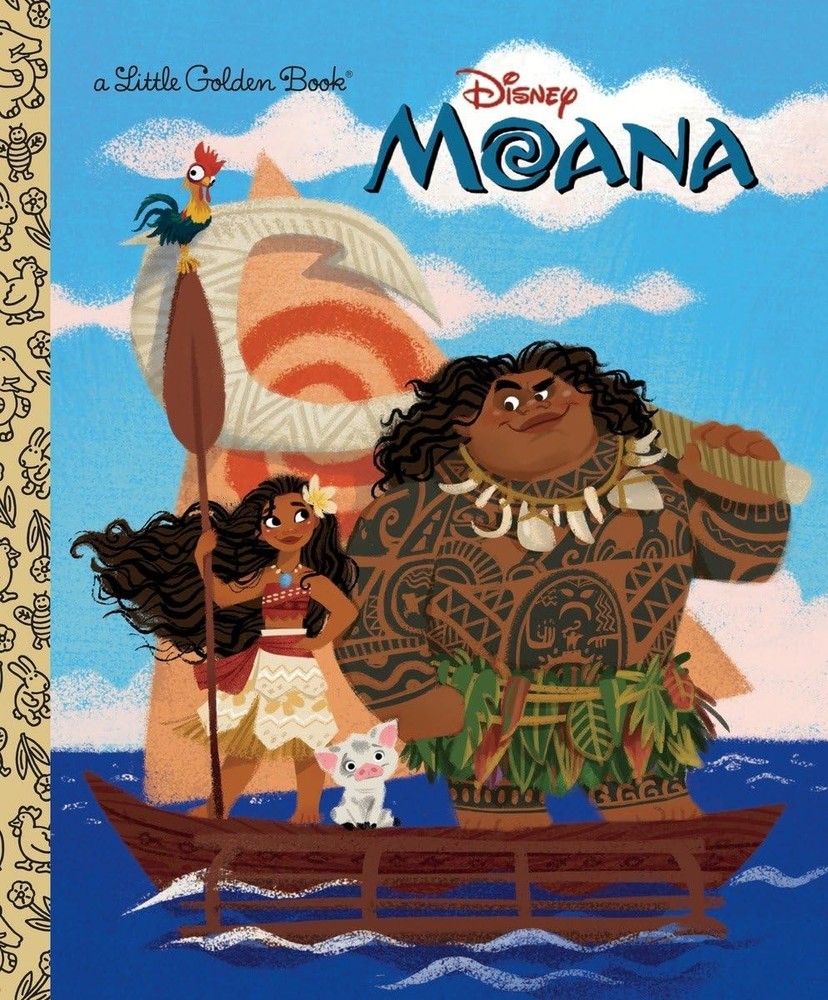 Moana Little Golden Book (Disney Moana) Multicolor
