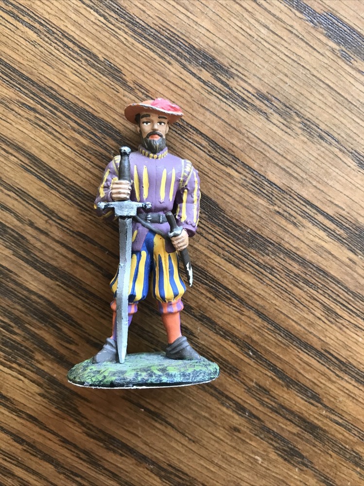 Vintage Altaya German Lansquenet XV Century Frontline Figurine