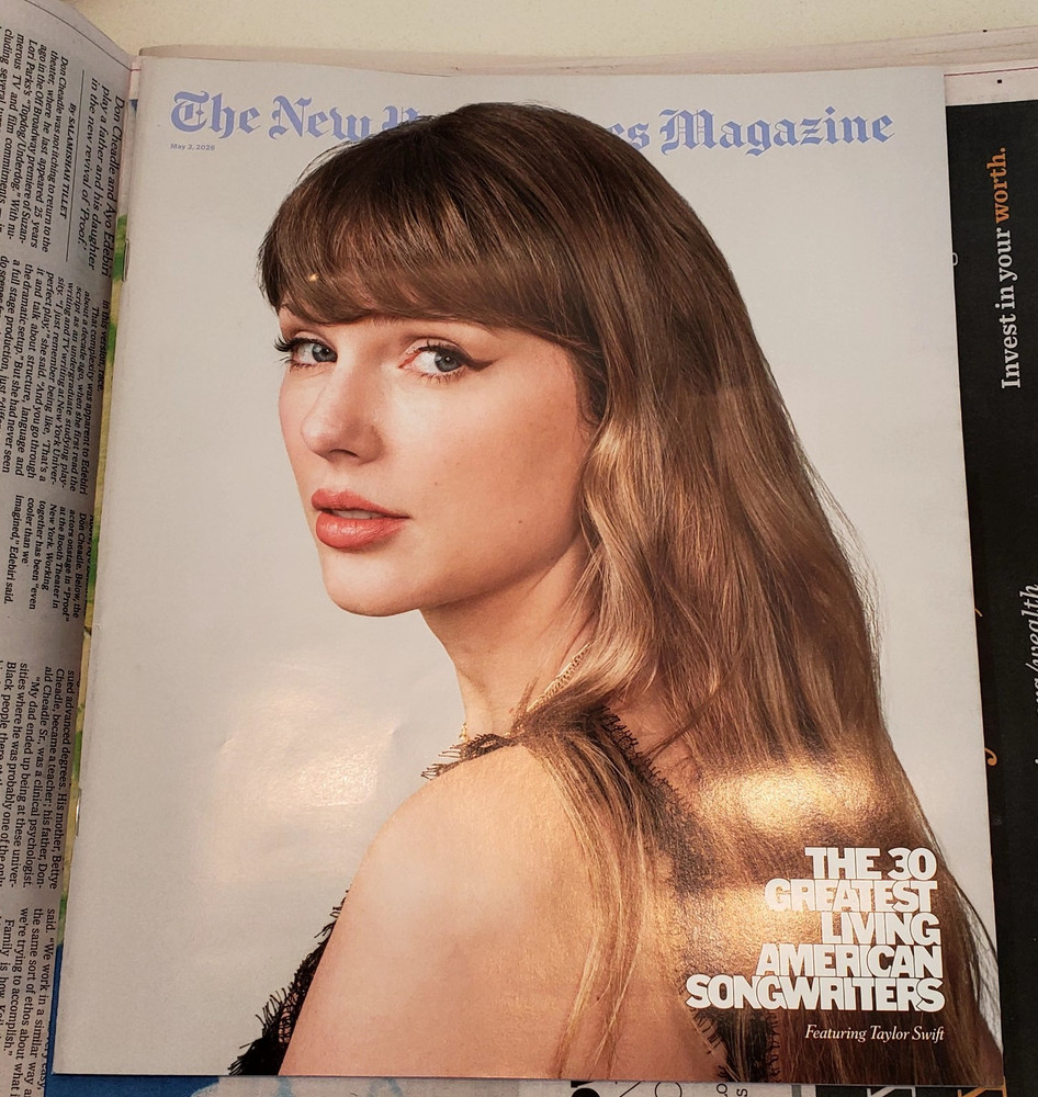 Taylor Swift The New York Times May 3 2026