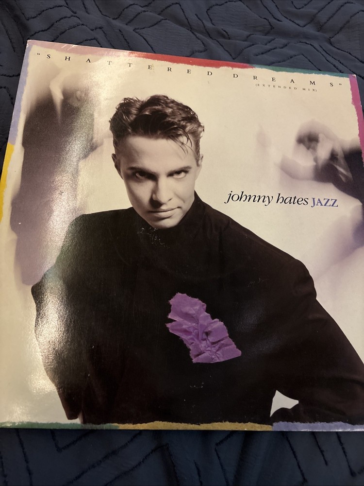 Johnny Hates Jazz Shattered Dreams 12” Vinyl Single UK Import VS 948-13 VG+