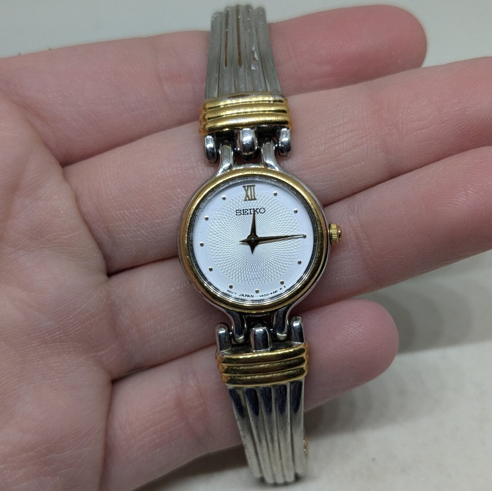 Vintage Seiko Women's Watch Gold And Silver