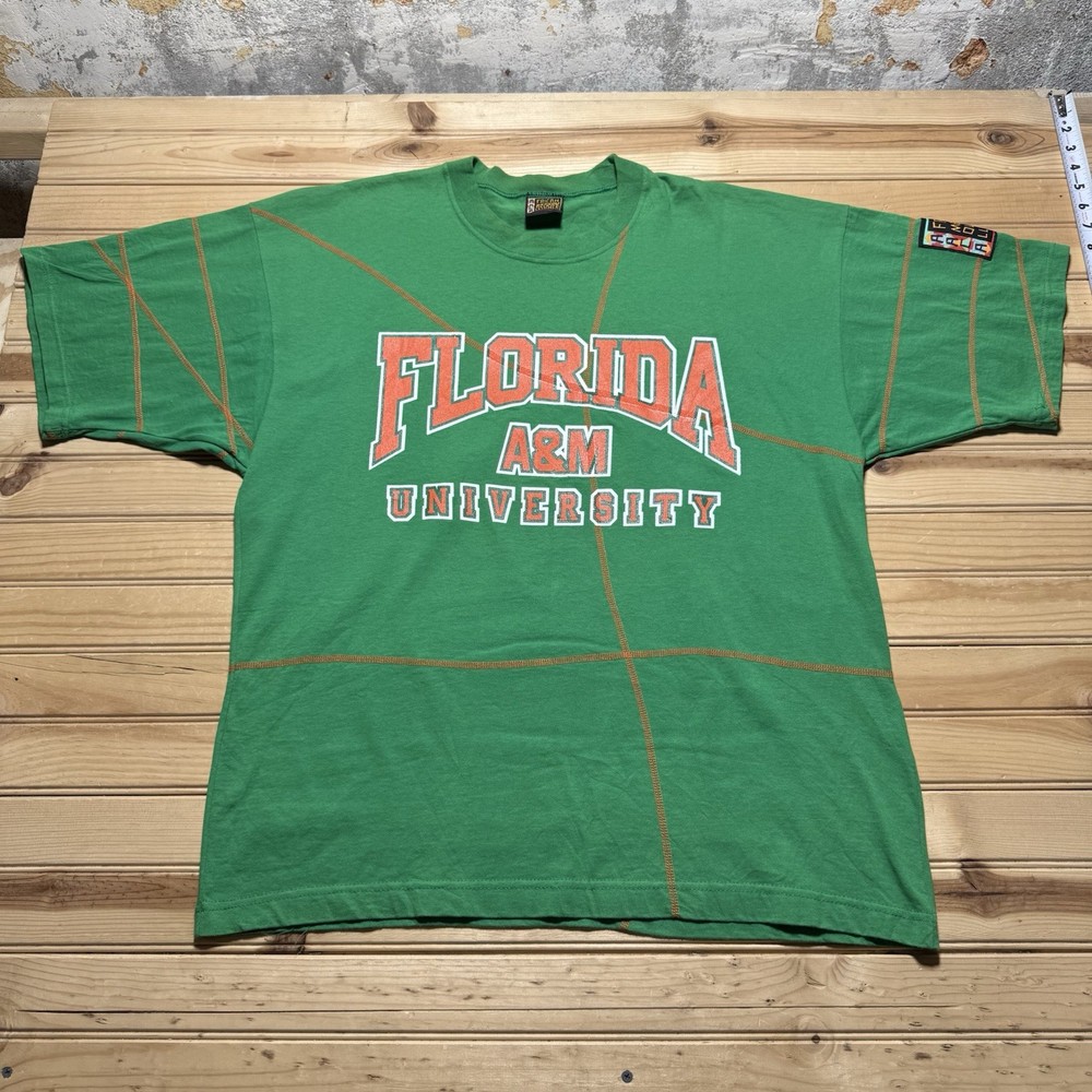Vintage African American College Alliance Florida A&M University Shirt Size XL