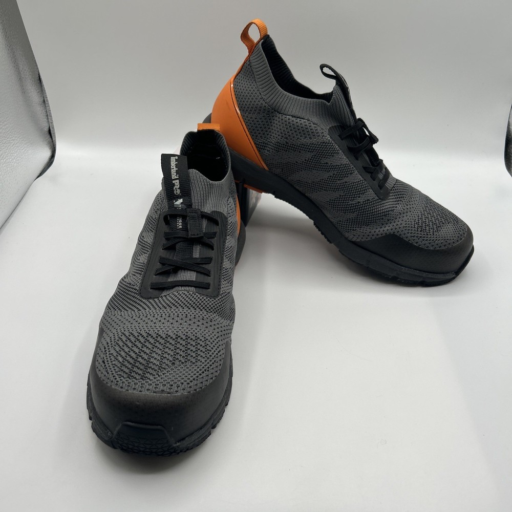 Timberland PRO 'Radius Knit' Men's Composite Toe EH Slip-On Work Shoes SZ: 8.5 W