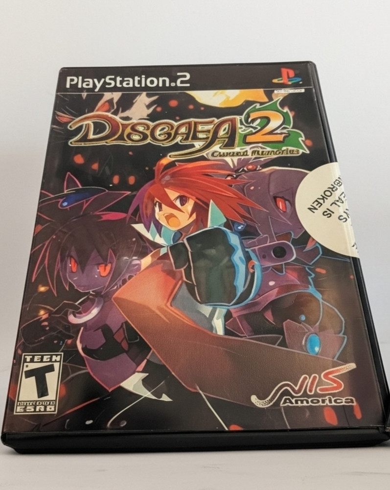 Disgaea 2: Cursed Memories (PS2) CIB Manual Included