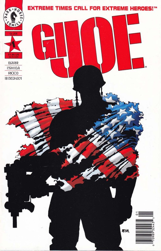 GI Joe Vol 1 #1B Newsstand FN Frank Miller Dark Horse combined shipping