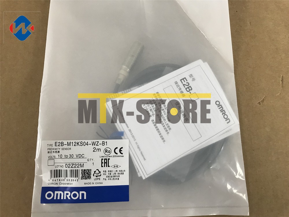 1PC New Omron E2B-M12KS04-WZ-B1 Sensor&Proximity Switch