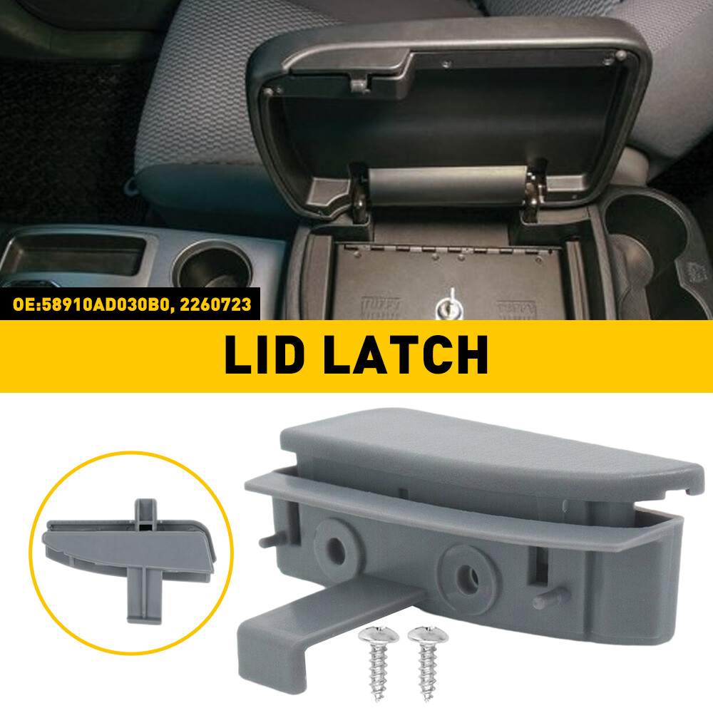 Center Console Fits For 2005-2012 Toyota Tacoma Lid Armrest Latch Release Handle