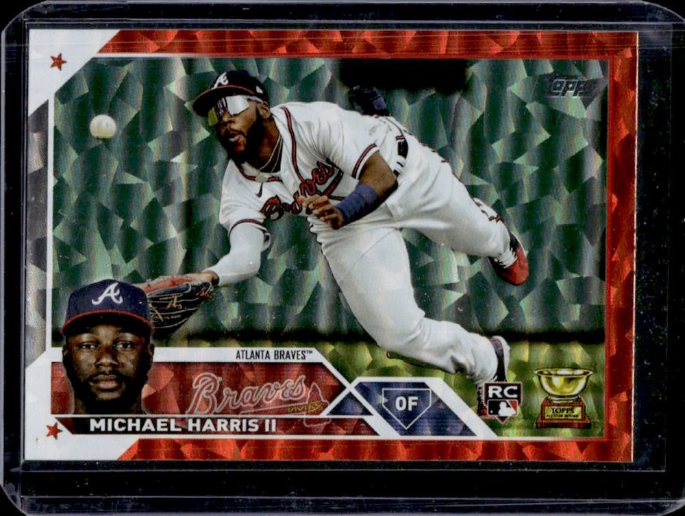 2023 Topps Michael Harris II RC Orange Foil Rookie All-Star #/299 BravesConsign with us! Sign Up & Get Started @ dcsports87-com
