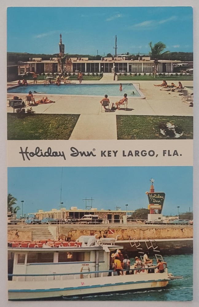 26103A1 Chrome 5.5 x 3.5 Holiday Inn Key Largo Florida