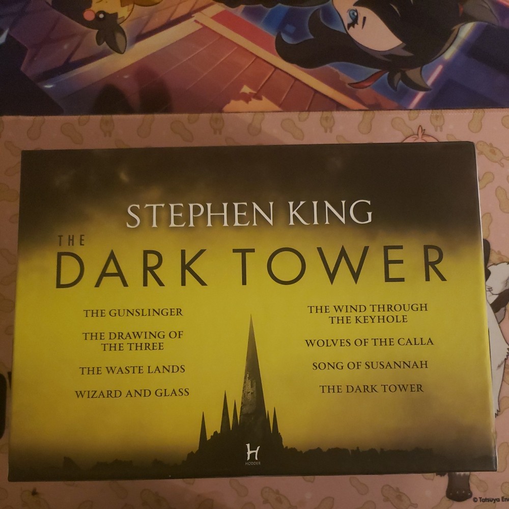 The Dark Tower Stephen King UK Gunslinger Box Set All 8 Books Hodder Paperback