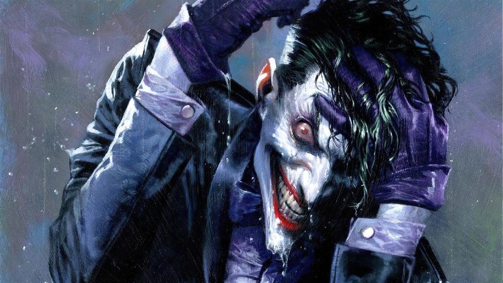 Joker Smile DC Metal Art Print Comics Poster 8in x 12in Lot Up