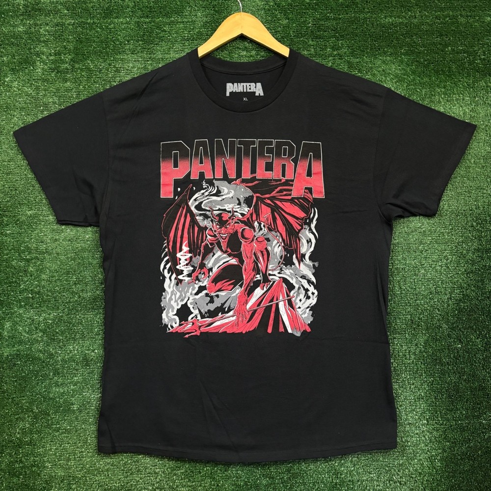 Pantera Cowboys From Hell Thrash Metal Band T-Shirt Size Extra Large
