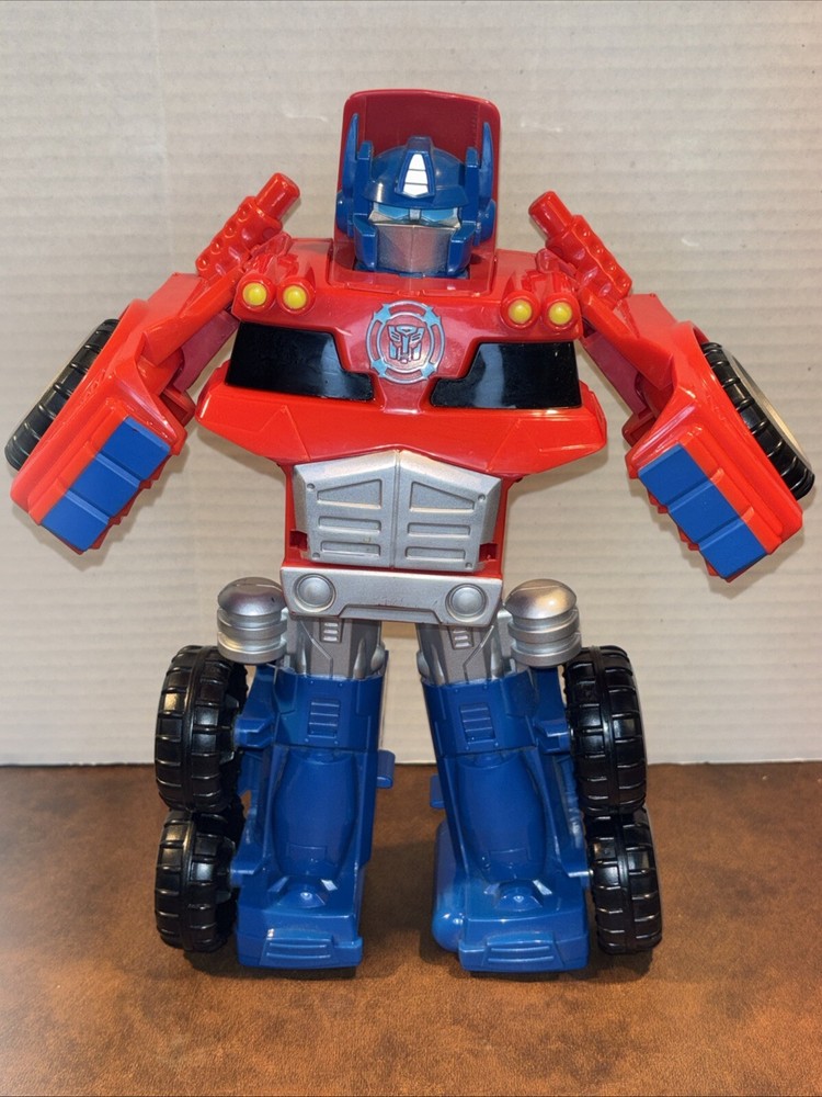 Rescue Bot Academy 10-inch Optimus Prime Action Figure by Hasbro Tomy 2012