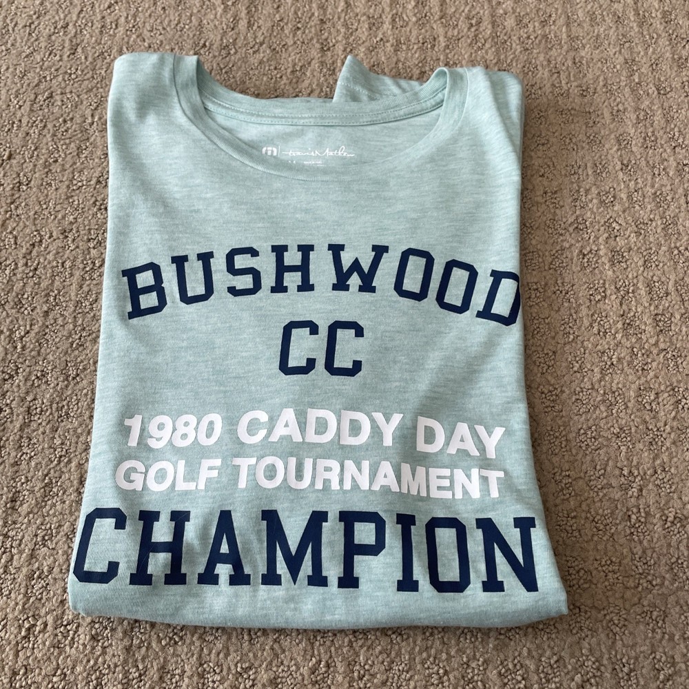 Travis Mathew Mens Caddy Day Bushwood Cc Golf T Shirt Size Medium