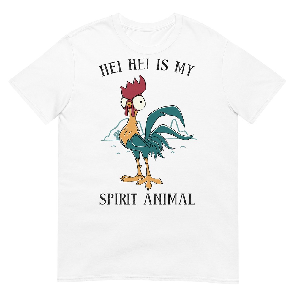 Disney Moana HEI HEI is My Spirit Animal Portrait T-Shirt