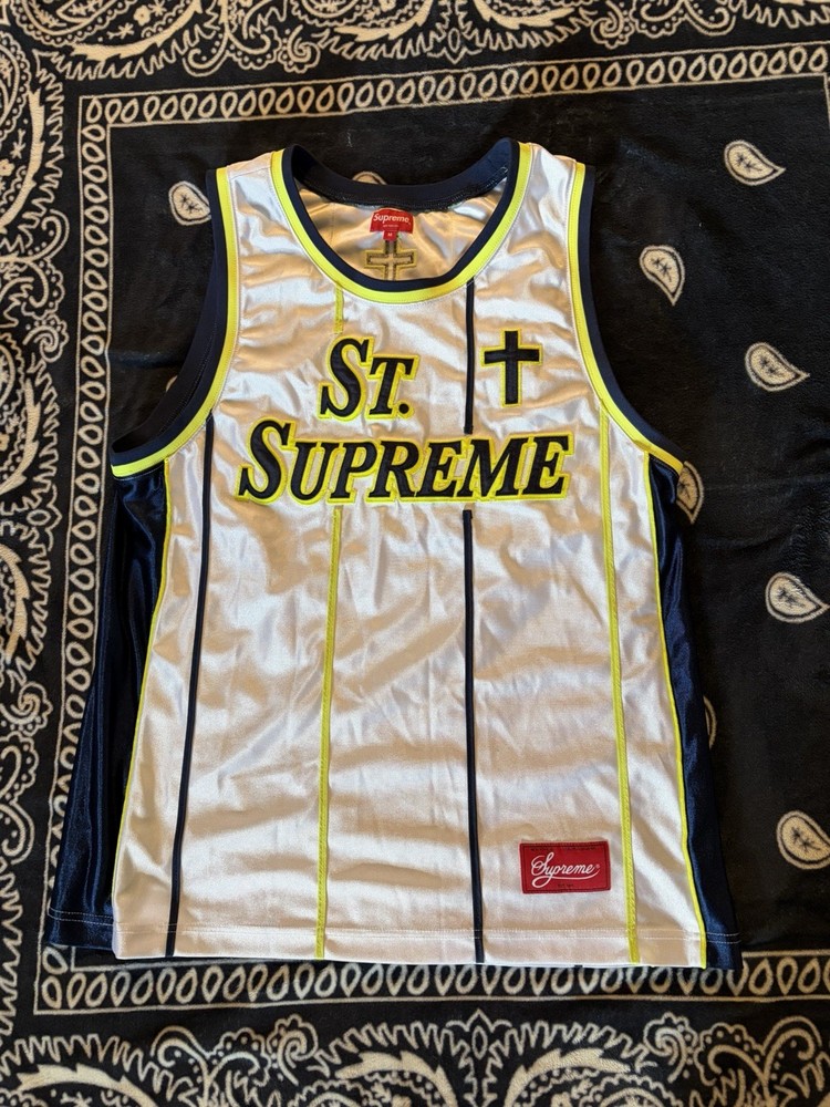 St Supreme Basketball Jersey FW20 Never Worn Size Medium