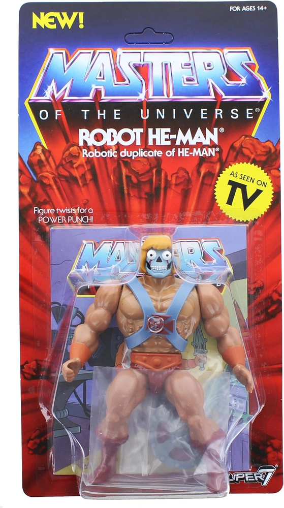 Masters of the Universe Vintage Collection Wave 2 | Robot He-Man