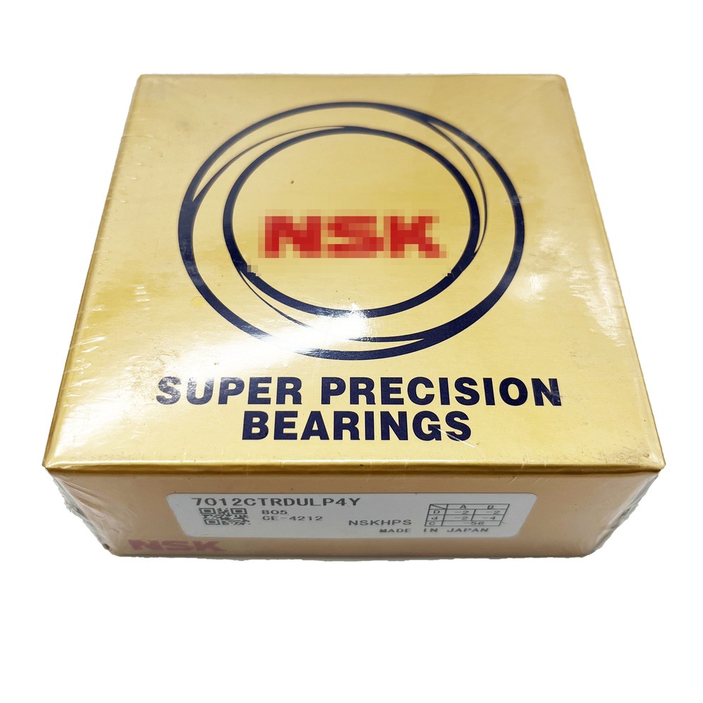 New Abec-7 Super Precision Spindle Bearings for NSK 7012CTRDULP4Y ( Set of Two )