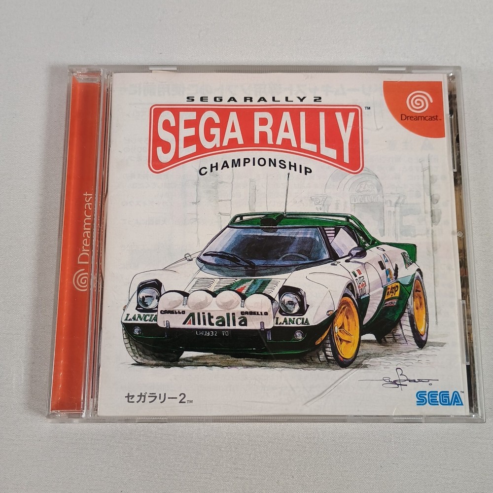 Japanese Sega Rally Championship 2 Sega Dreamcast Japan Import CIB US Seller