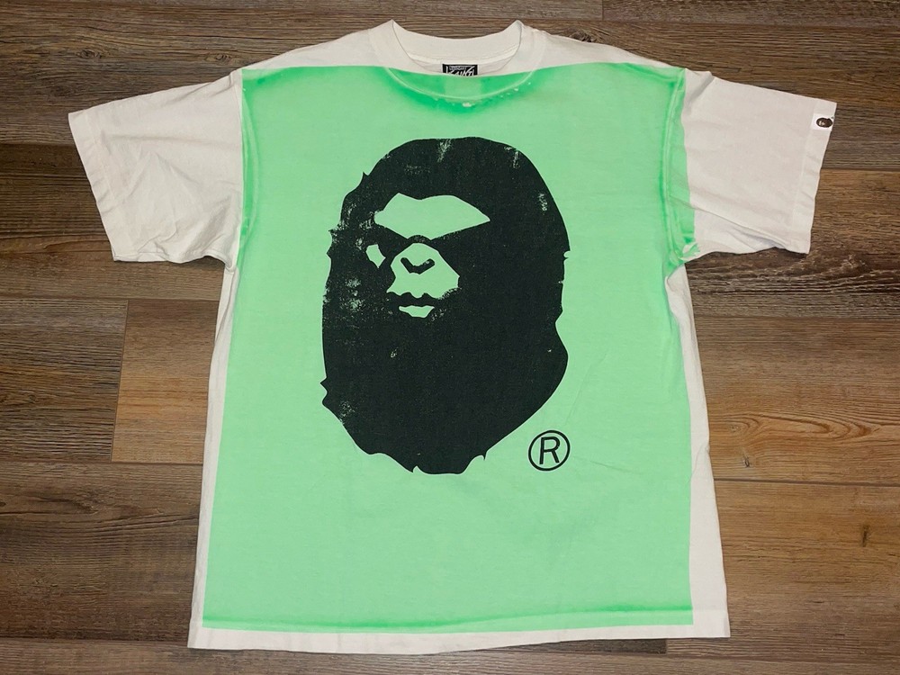 A Bathing Ape BAPE X Saint Michael Mxxxxxx Tee Shirt Mens Small Designer Fashion