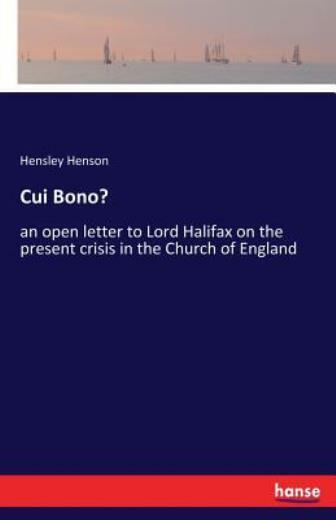 Cui Bono?