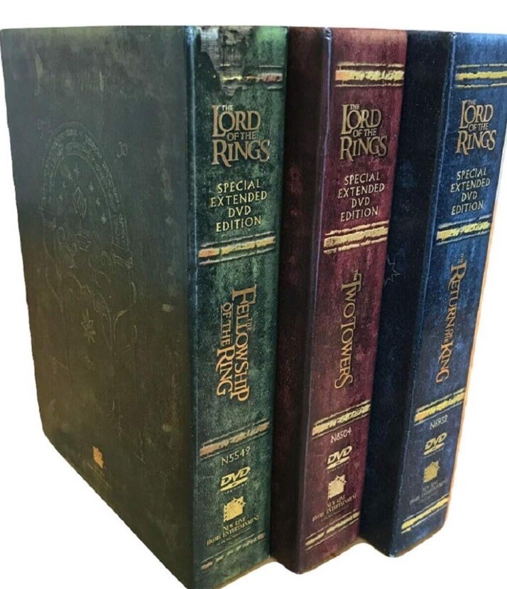 Lord Of The Rings Trilogy Special Extended Edition 12 Disc Box Set