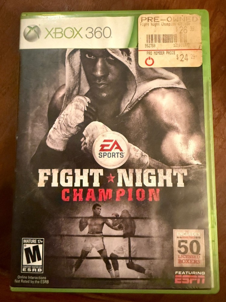 EA SPORTS Fight Night Champion Xbox 360 Multiplayer Online M NTSC-U/C 2011