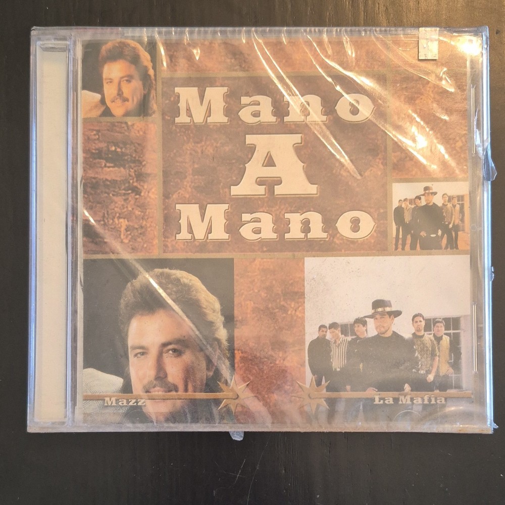 La Mafia Mazz Mano A Mano CD Album Tejano Sony Discos 2000 Spanish Jewel Case