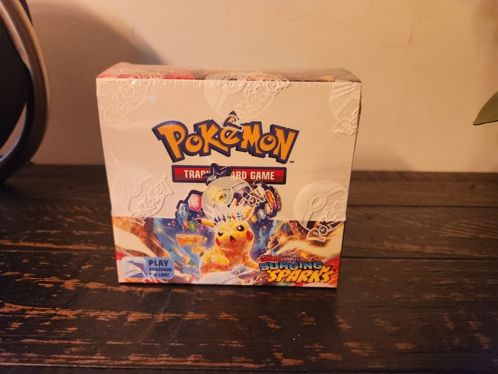 Pokemon TCG Scarlet & Violet Surging Sparks Booster Box FACTORY SEALED