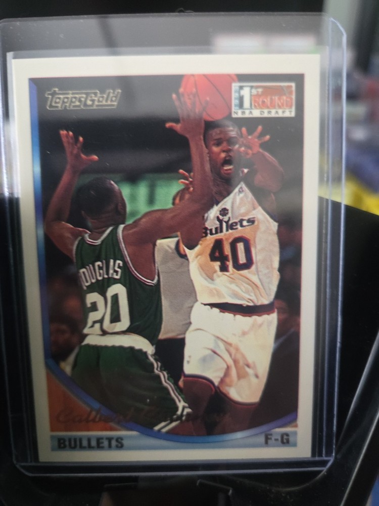 1993-94 Topps - Calbert Cheaney #250 Gold (RC)