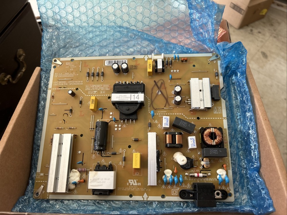 LG Power Supply/LED Driver EAY65895632 for 65UP7670PUC AUSFLKR 65UQ7070ZUE BUSMLKR