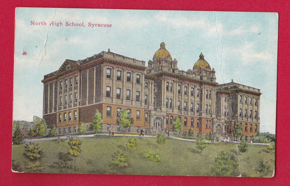 New York North High School.syracuse Vintage Pc. Used 3111