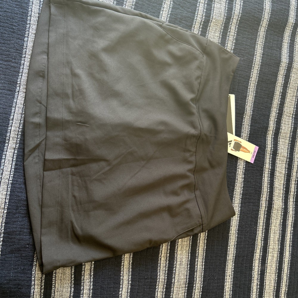 NWT ADIDAS Women’s Pull On Golf Skort With Pockets Black Size XS (w)