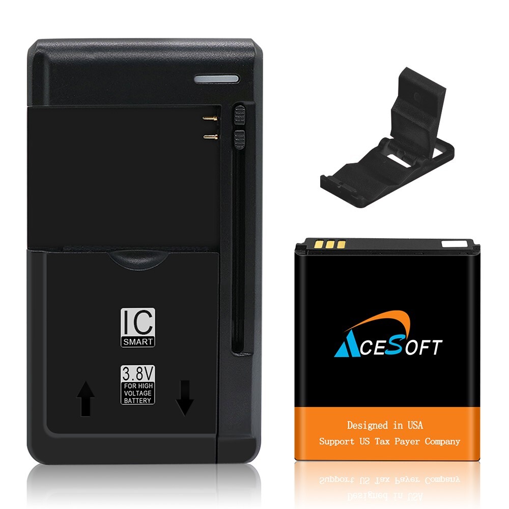 High Capacity 2100mAh Grade A Battery Rapid Charger f ZTE Jasper Z718TL Tracfone