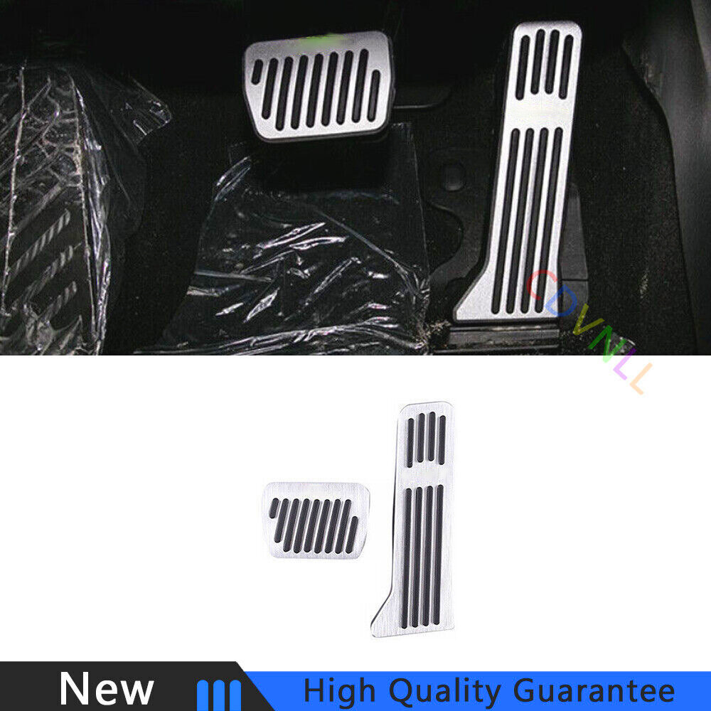 For Mazda 6 Atenza 2020-2021 Silver Aluminum Brake Pedal Accelerator Pedal Cover