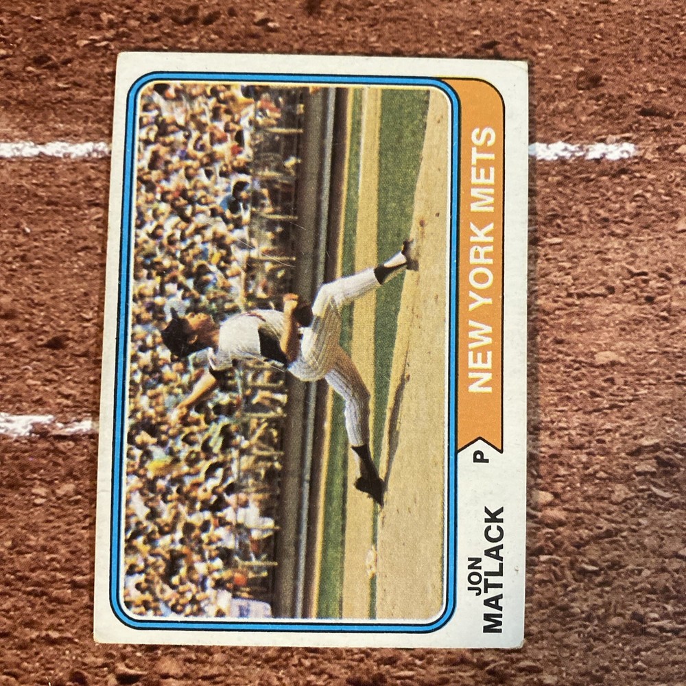 1974 Topps 153 Jon Matlack Mets
