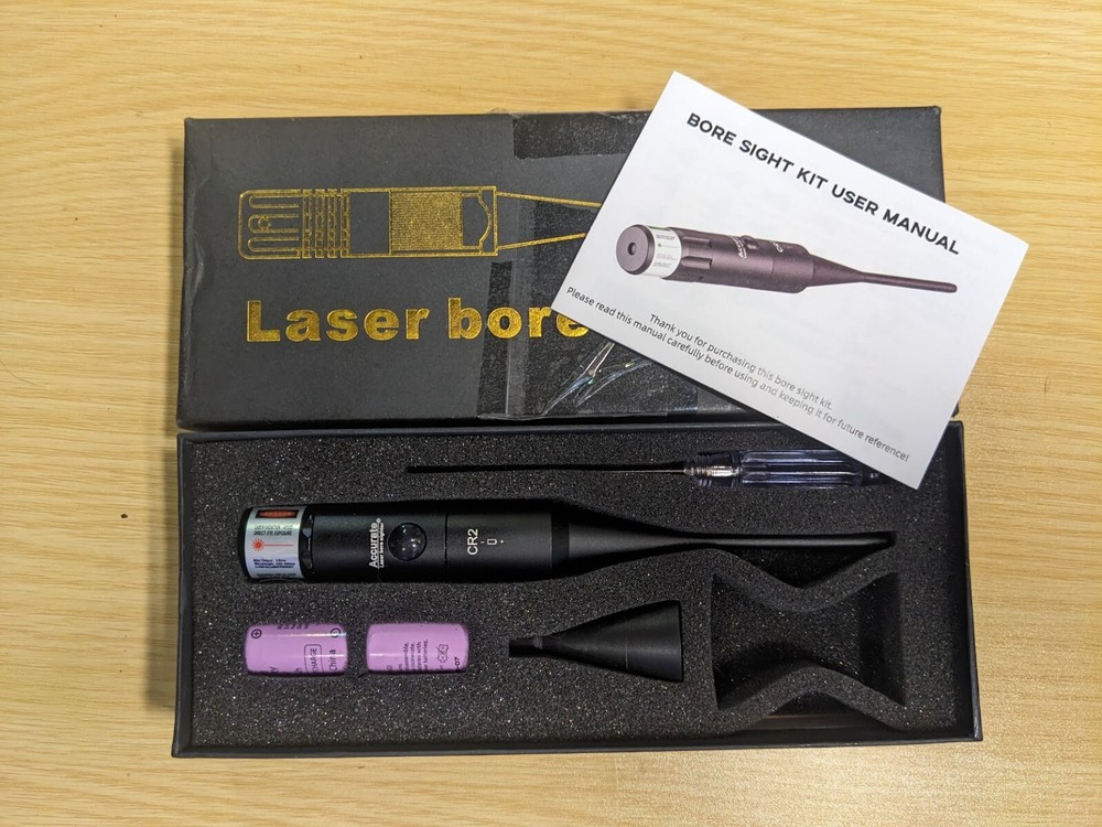 Accurate Laser Bore Sighter .117 to .54 caliber **BARREL ADAPTERS NOT INCLUDED**-image