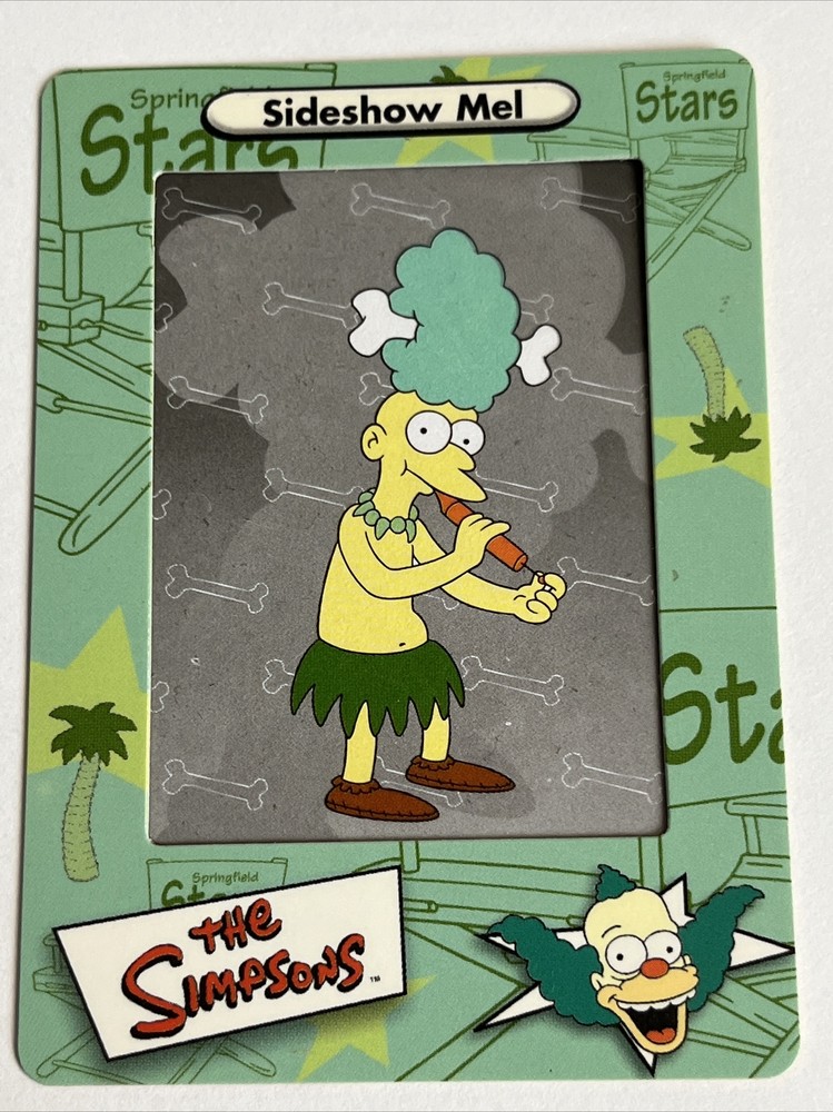 2000 Artbox The Simpsons FilmCardz Sideshow Mel #11