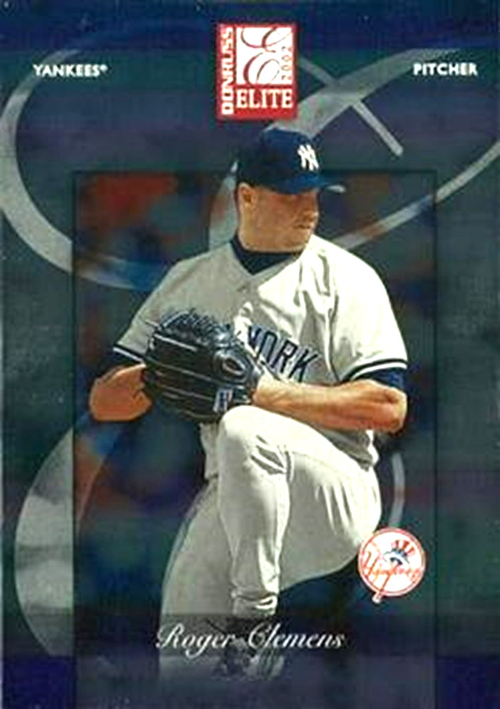 2002 Donruss Elite #4 Roger Clemens New York Yankees