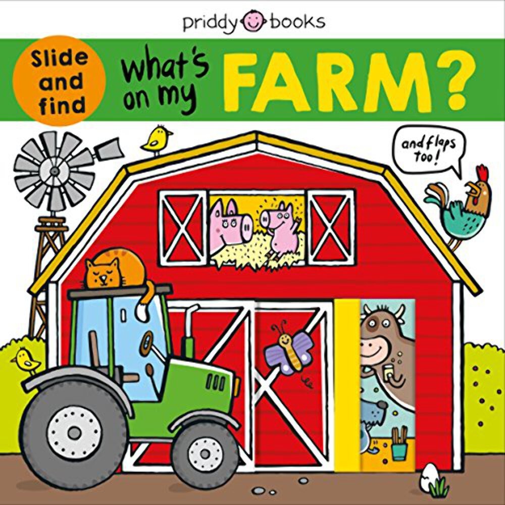 What's on My Farm?: A Slide-And-Find Book with Flaps - Board Books