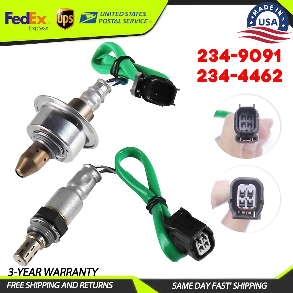 For 2008-2012 Honda Accord 2.4L Upstream Downstream Oxygen O2 Sensor Replacement