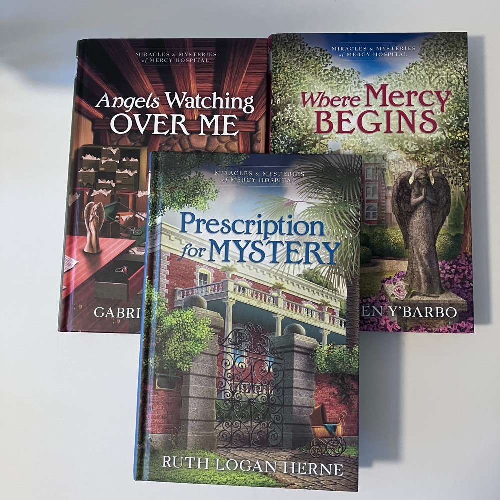 Miracles and Mysteries of Mercy Hospital Book Series Lot Of 3 Books Hard Cover