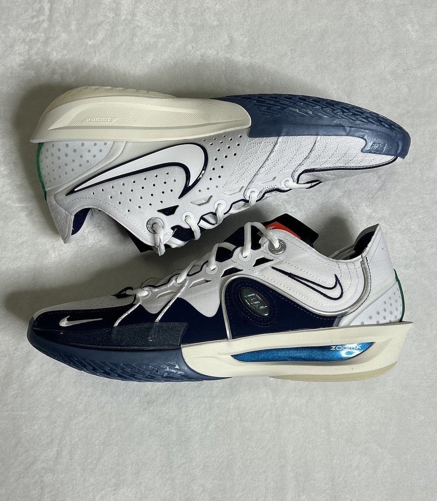 Nike Air Zoom GT Cut 3 All-Star Sneakers White Navy FZ4645-100 Men’s Size 13